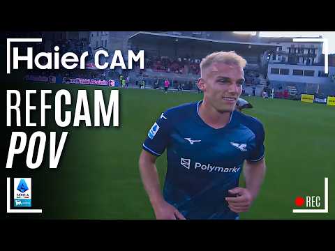 HAIER CAM | REF CAM POV: You Are The Referee in Cremonese-Lazio | Serie A 2025/26