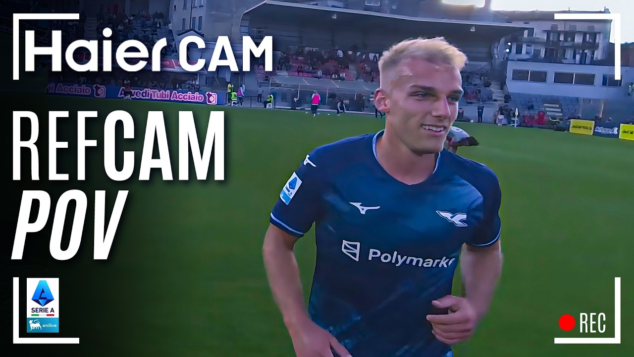 HAIER CAM | REF CAM POV: You Are The Referee in Cremonese-Lazio | Serie A 2025/26