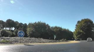 preview picture of video 'Driving On The D790 To The Intermarche Supermarket, ZA Goasnel, Rostrenen, Brittany, France'