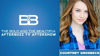 Bold & The Beautiful | Courtney Grosbeck Interview | AfterBuzz TV video