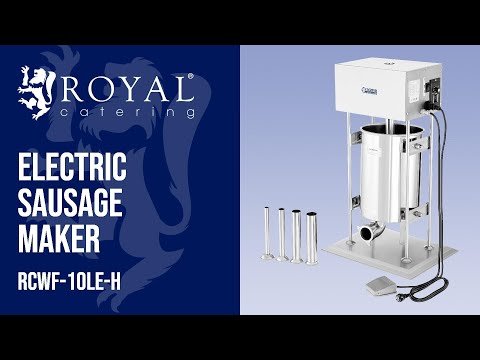 video - Sausage Stuffer - 10 L - electric