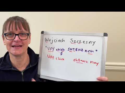 How to Pronounce Wojciech Szczesny (Poland's Goalkeeper)