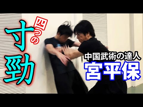 無影打法「寸勁」を実戦で使う！ 宮平保師が示す四つの寸勁【太極拳・四路査拳・八極拳・擒拿術】 Tamotsu Miyahira One Inch Punch Tai Chi Bajiquan
