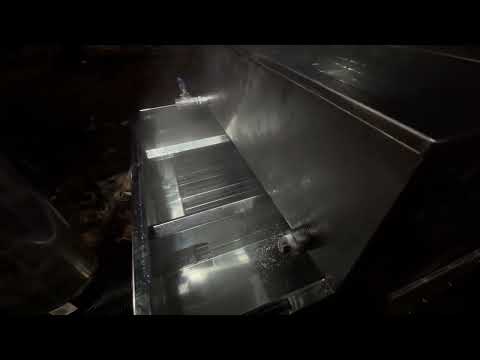 Firing up the Leader 1/2 Pint evaporator for the first time