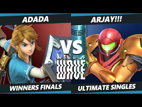 Weekly Wave 24 Winners Finals - ADADA (Link) Vs. ARJAY!!! (Samus) SSBU Ultimate Tournament