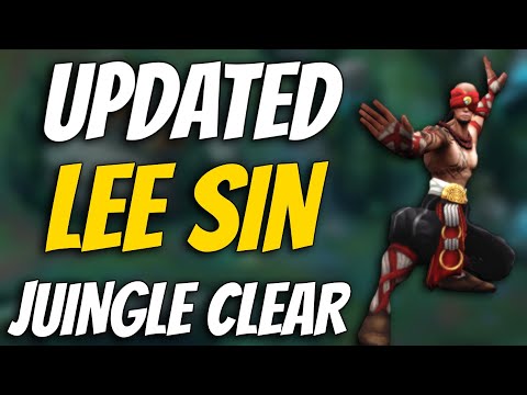 Updated Lee Sin Jungle Clear Guide - League of Legends Patch 11.21