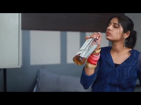 Drinker Wife Love Story Marriage I शराबी बीबी True Love I पत्नी ने पति को शराब के लिए मारा थप्पड़