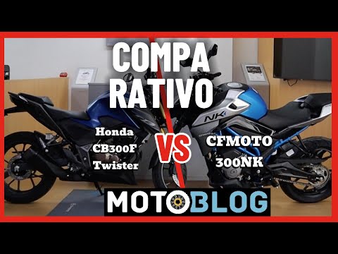 Comparativo: Honda CB300F Twister Vs. CFMOTO 300NK cara a cara - Motoblog.com