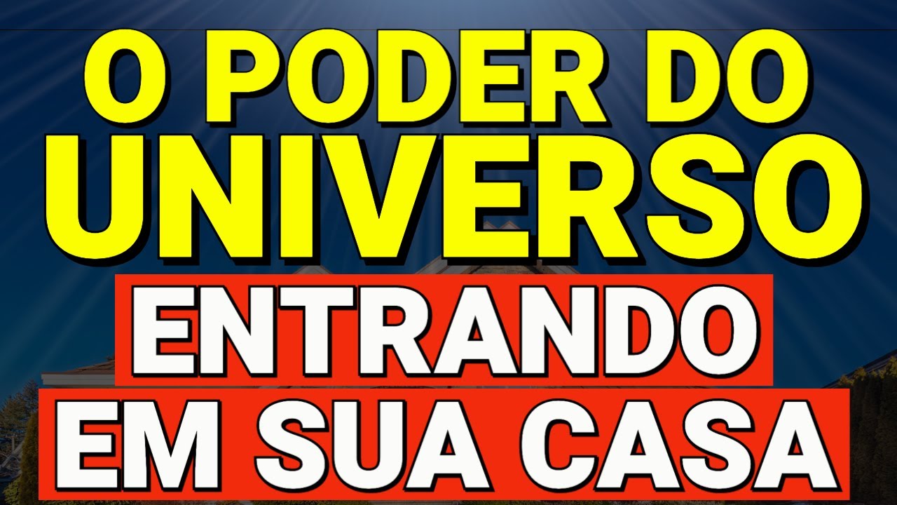 DEIXE ESTE ÁUDIO TOCANDO EM SUA CASA | "LIMPE AS ENERGIAS E ABENÇOE SEU LAR COM O PODER DO UNIVERSO"