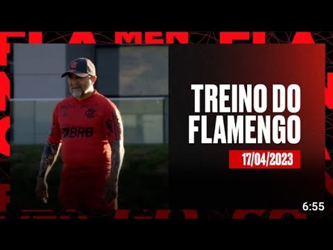 Primeiro Treino da Nação Rubro-Negra com o técnico Jorge Sampaoli e muito mais