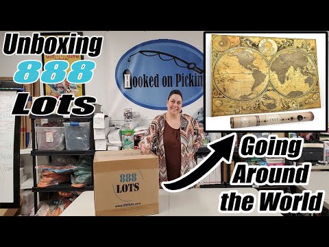 888 Lots Unboxing Liquidation - We are Going Around the World for Awesome Deals - Online Re-selling