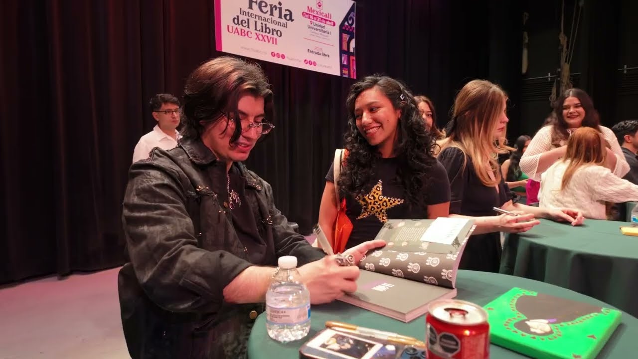 Gustavo Rodríguez y La sociedad de las pesadillas en la FIL UABC | FIL UABC  2026