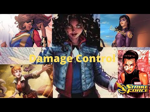 MSF | Marvel Strike Force | Damage Control - Kate Bishop and Young Avenger discussion