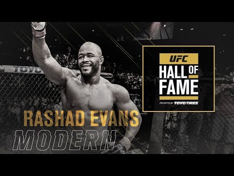 Rashad Evans Details His “Amazing” Hall of Fame Induction