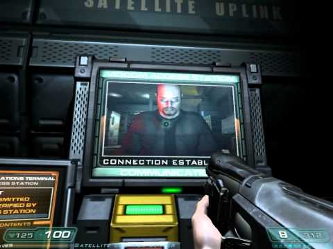 Doom 3 gameplay on Nvidia Geforce 8400GS (MAXED OUT)