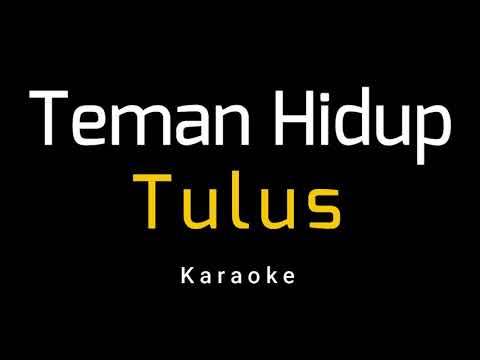 Tulus - Teman Hidup (Karaoke)