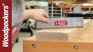 SSE Steel Straight Edge | Woodpeckers Woodworking Tools