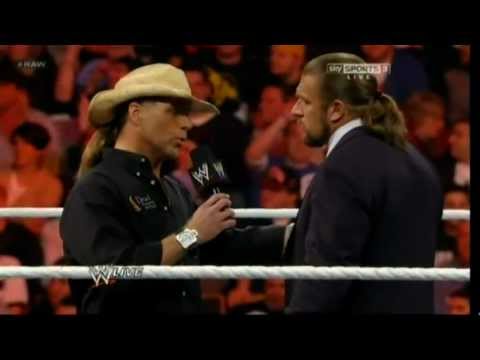 HBK WWE Raw 3/5/2012
