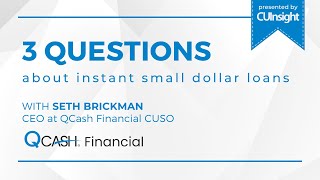 3 Questions with QCash Financial CUSO’s Seth Brickman