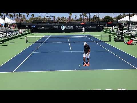 Match point, 2022 boys final, ITF San Diego J1