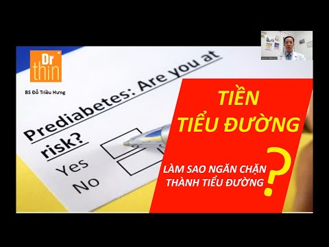 Tiền tiểu đường: làm sao ngăn chặn thành tiểu đường?
