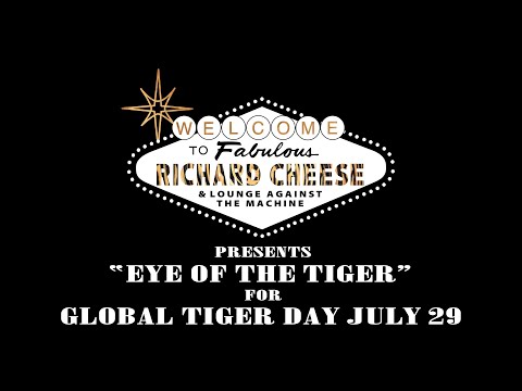 Richard Cheese "Eye Of The Tiger" Music Video (2020) for #GlobalTigerDay