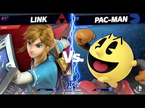 BSSP8 - Fresh (Pac-Man) Vs. Asher (Link) - SSBU Winners R1