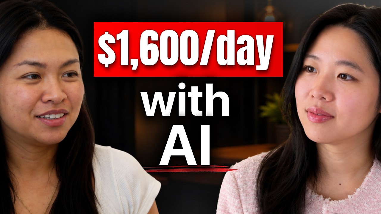 YouTube: How She Makes $1,600 a Day With AI