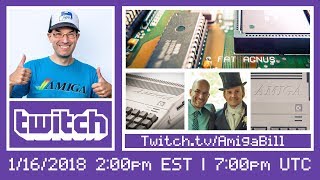 1/16/2018 - Commodore Amiga 500 testing with special guest Ben Miller