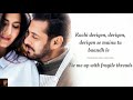 Dil Diyan Gallan Song Lyrics English Translation | Tiger Zinda Hai || Atif Aslam || Salman Khan