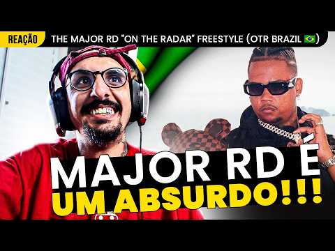 SINISTRO!!! MAJOR RD - ON THE RADAR (FREESTYLE) [REAÇÃO/ ANÁLISE]