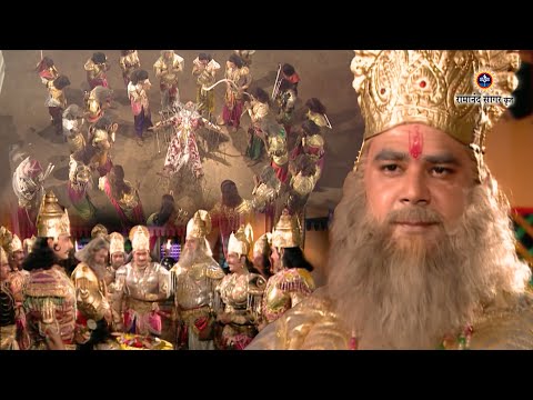 श्री कृष्ण भाग 168 - भीष्म के बाद द्रोणाचार्य बने सेनापति | कर्ण के कवच और कुंडल। रामानंद सागर कृत