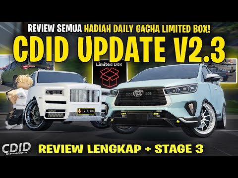 REVIEW ALL NEW CARS GACHA DAILY LIMITED BOX CDID UPDATE V2.3 - CDID V2.3 Roblox