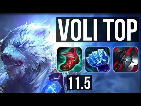 VOLIBEAR vs ORNN (TOP) (DEFEAT) | Rank 1 Voli, Rank 23 | JP Grandmaster | v11.5