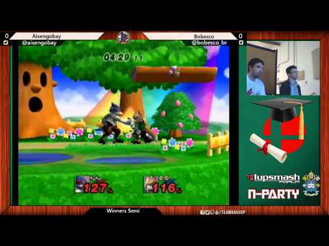 [Smash PhD II] Project M 3.6 Aisengobay [Falco] vs Bobesco [Fox/Marth] Winners Semi