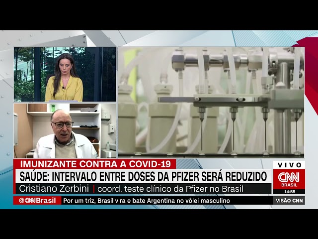 Ministério da Saúde diz que intervalo entre doses da Pfizer vai ser de 21 dias