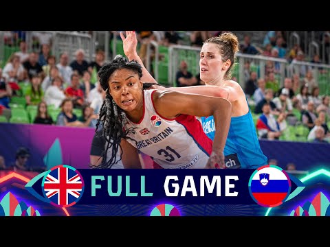 Great Britain v Slovenia | Full Basketball Game | FIBA Women's EuroBasket 2023