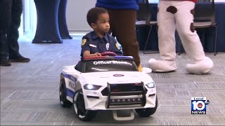 Make-A-Wish fulfills boy's wish to be a Florida police officer