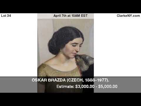 OSKAR BRAZDA (CZECH, 1888-1977).