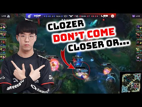 KDF Taeyoon's Xayah instant delete LSB Clozer's Ahri | POG