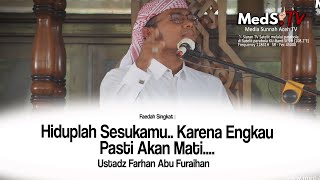Download lagu 'Hiduplah Sesukamu Karena Engkau pasti Akan Mati !!' - Ustadz Farhan Abu Furaihan mp3 Download lagu 'Hiduplah Sesukamu Karena Engkau pasti Akan Mati !!' - Ustadz Farhan Abu Furaihan mp3