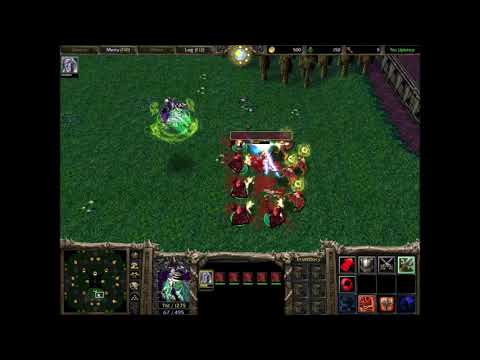 Warcraft 3 Classic: Dwarven Death Knight on a Gryphon Mount