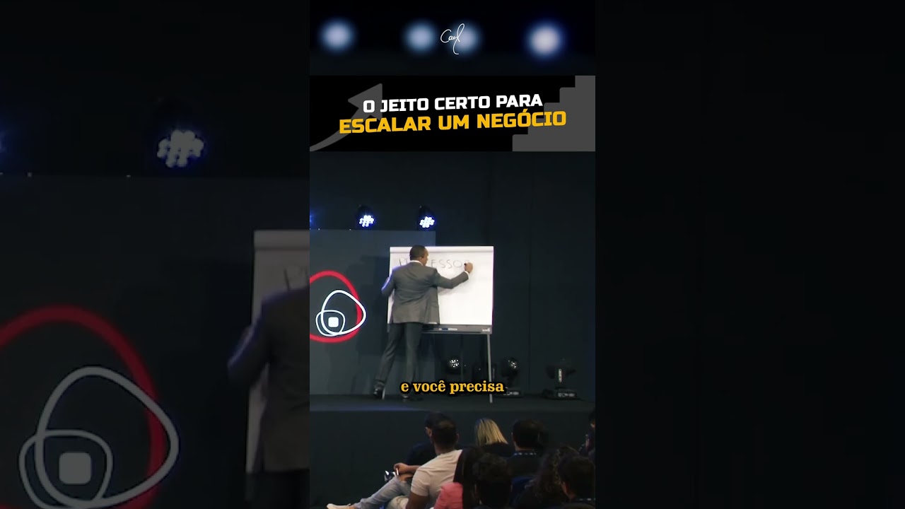 O JEITO CERTO PARA ESCALAR UM NEGÓCIO | Conrado Adolpho