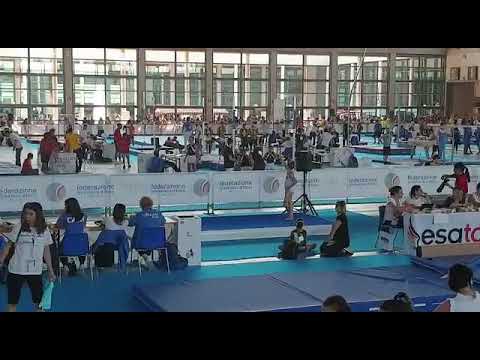 Simona Di Muzio alla trave - RIMINI GINNASTICA IN FESTA