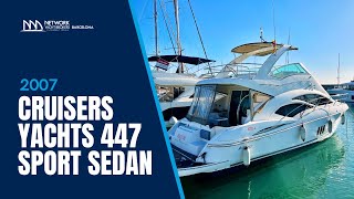 🚤 Cruisers Yachts 447 Sedan - 2007 | Luxury Motor Yacht for Sale in Barcelona