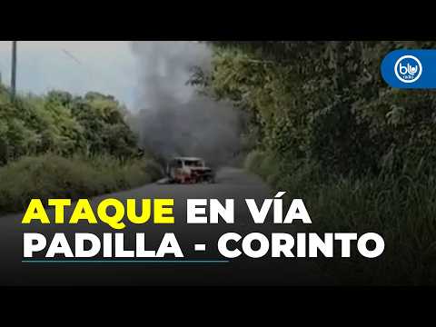 Ataque en el norte del Cauca: asesinan a trabajador de ingenio azucarero e incineran vehículo