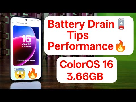 Reno 14 Battery Drain FIXED! 🔥 Top Hidden ColorOS 16 Tricks for MAX Battery & Speed!