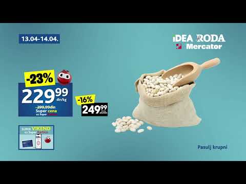 IDEA RODA MERCATOR I Super vikend 13 - 14.04.2024.