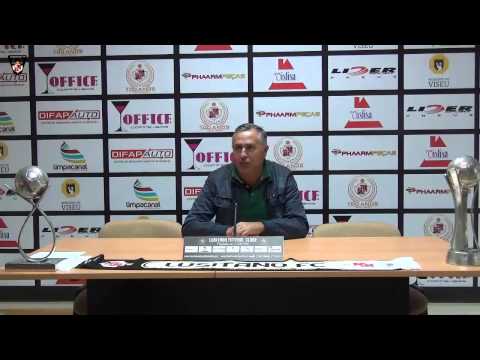Conferência de Imprensa CARLOS MANUEL | Final Jogo Lusitano FC X SC Bustelo