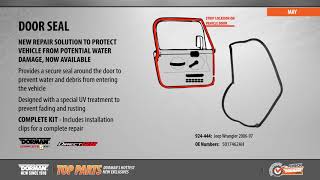 Passenger Door Seal - video thumbnail 2